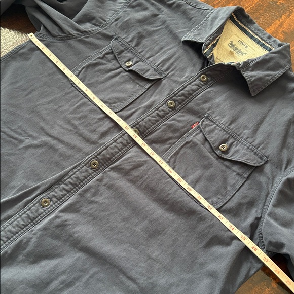 Levi’s Chore Coat Sherpa Lined Navy Size XXL - Picture 13 of 16